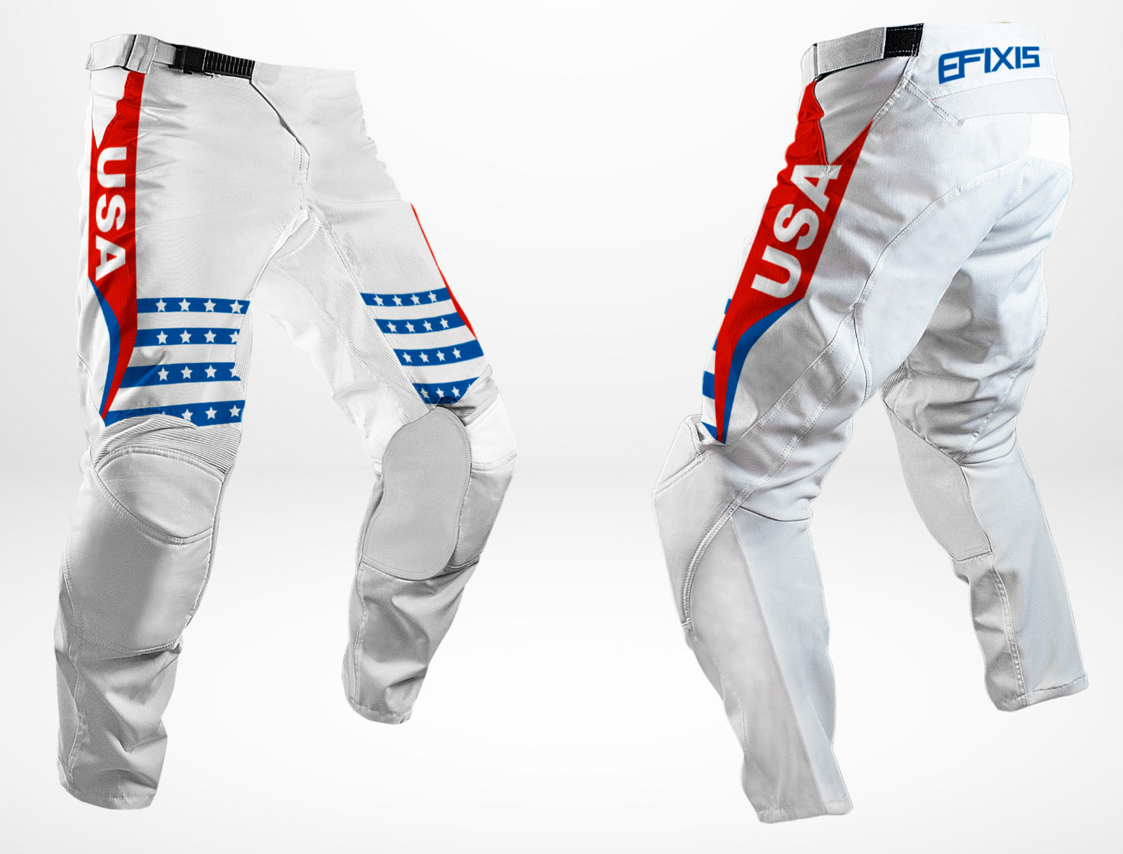 FANTASTICS パンツ　buddix Logo Racing Pants NoLogo Racer Pants BMX Racing MTB Downhill Cycling - White 3DAY