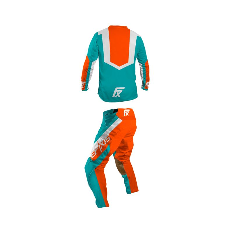 Kit Reborn Orange/Teal for BMX